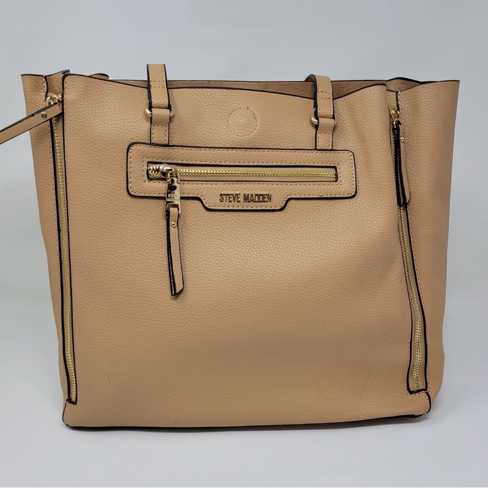 Steve Madden B Terra Unlined Tote with Zip Pouch